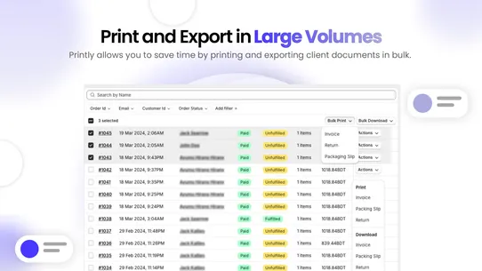 Printly ‑ Invoice Print screenshot