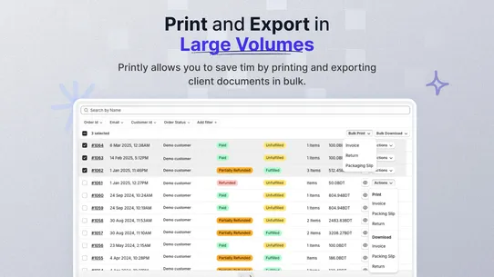 Printly ‑ Invoice Print screenshot