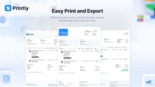 Printly ‑ Invoice Print screenshot