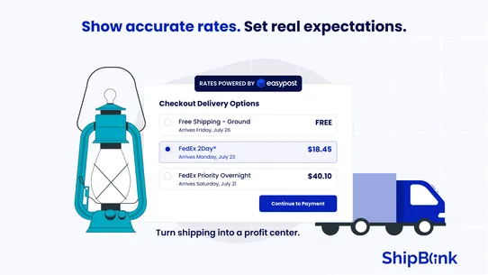 ShipBlink: Shipping in a Blink screenshot