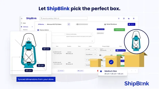 ShipBlink: Shipping in a Blink screenshot