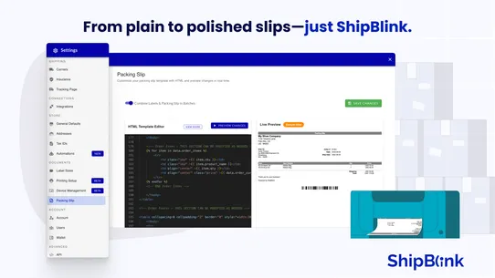 ShipBlink: Shipping in a Blink screenshot