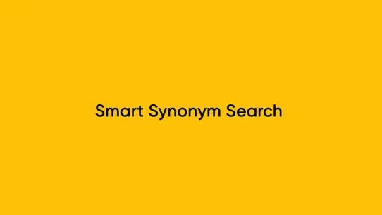 Smart Synonym Search screenshot