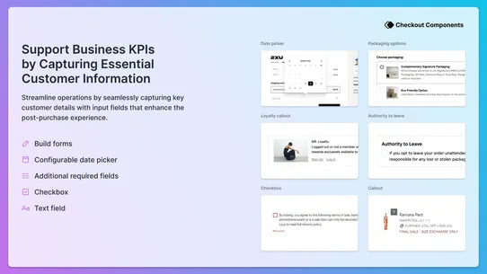 Checkout Components | Upsell screenshot
