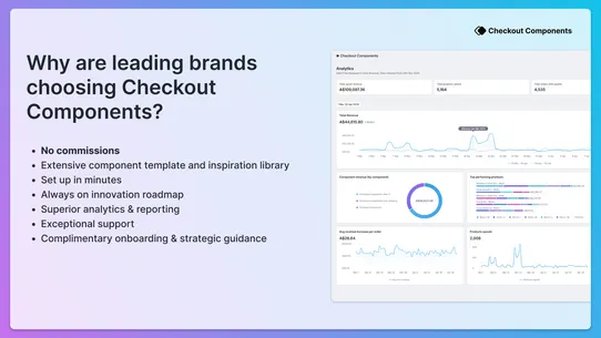 Checkout Components | Upsell screenshot