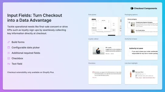 Checkout Components | Upsell screenshot