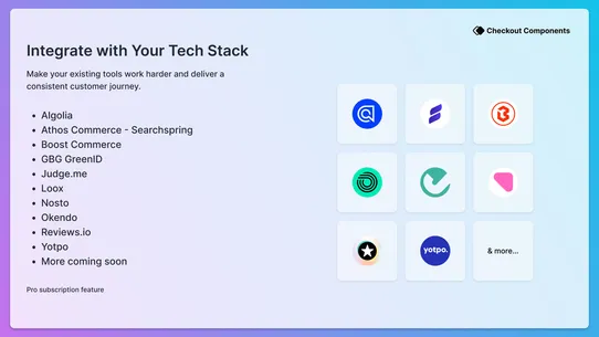 Checkout Components | Upsell screenshot