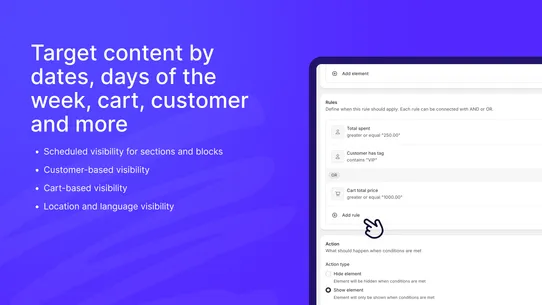 Novo: Content Scheduler screenshot