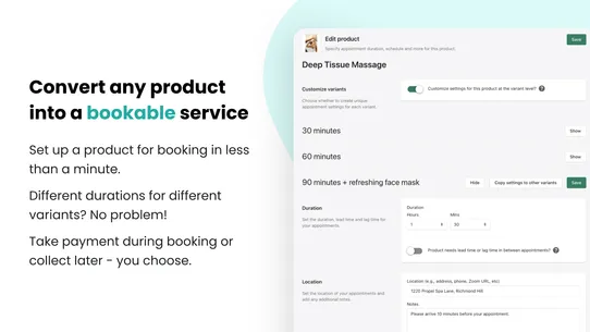 Appointment Booking ‑ Propel screenshot