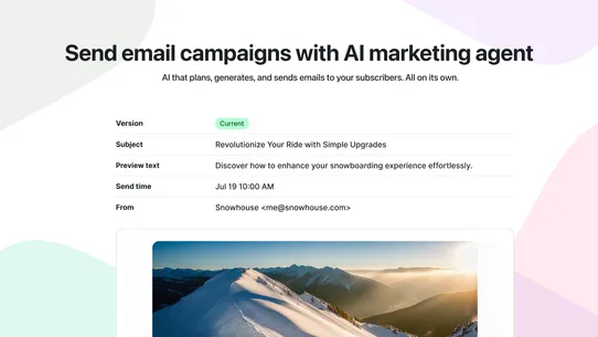 Supercampaign AI Email screenshot