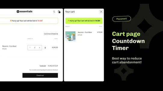 Essential Countdown Timer Bar screenshot