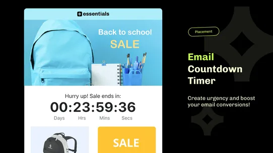 Essential Countdown Timer Bar screenshot