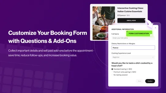 Tipo Appointment Booking screenshot