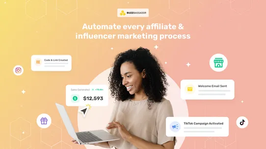 BUZZ: Influencer &amp; Affiliate screenshot