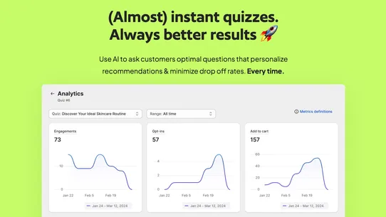 POPSMASH: Fast AI Product Quiz screenshot