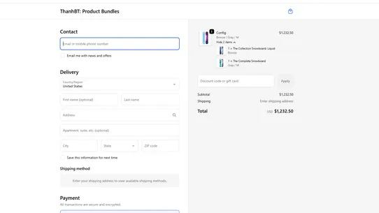 ThanhBT: Product Bundles screenshot