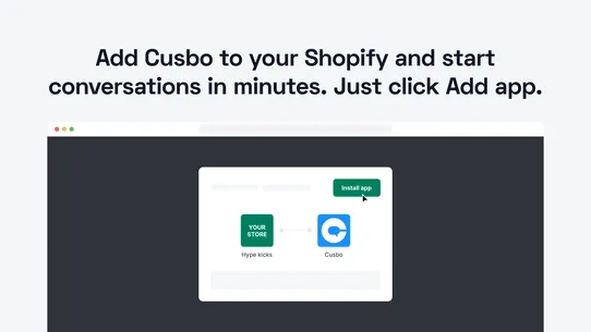 Cusbo ‑ Helpdesk &amp; Live Chat screenshot