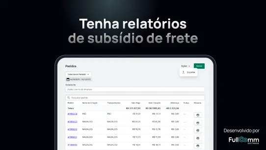 Cálculo de Frete Inteligente screenshot