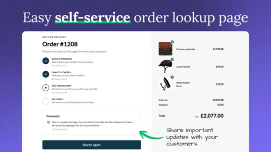 StatusPro ‑ Order Status screenshot
