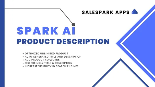 Spark AI Products Description screenshot