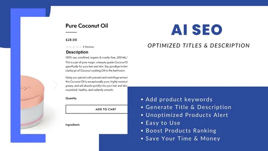 Spark AI Products Description screenshot