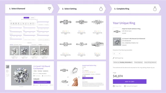 Keyideas RingBuilder ‑ Jewelry screenshot