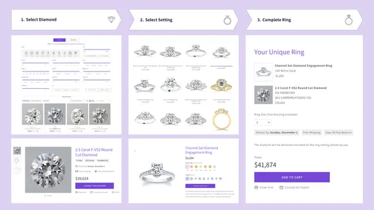 Diamond Ring Builder ‑ Jewelry screenshot