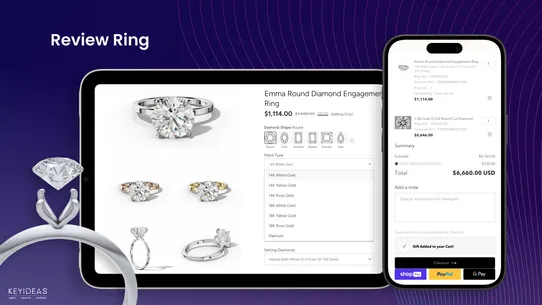 Keyideas RingBuilder ‑ Jewelry screenshot