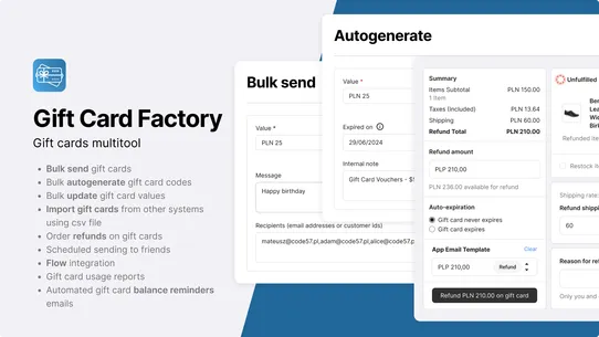 Gift Card Factory screenshot