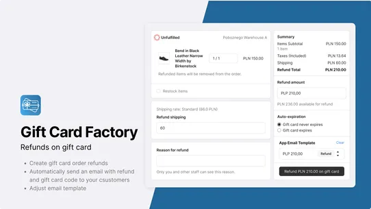 Gift Card Factory screenshot