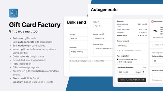 Gift Card Factory screenshot