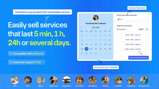 Appointment Booking Cowlendar screenshot