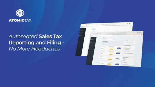 AtomicTax Sales Tax Automation screenshot