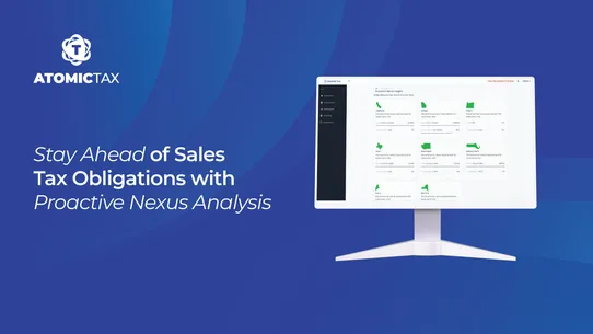 AtomicTax Sales Tax Automation screenshot