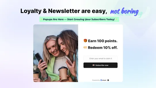 Loloyal: Loyalty Rewards Popup screenshot