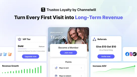 Trustoo Loyalty &amp; Referrals screenshot