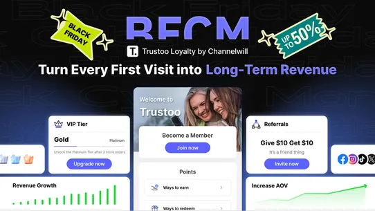 Trustoo Loyalty &amp; Referrals screenshot