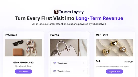 Trustoo Loyalty &amp; Referrals screenshot