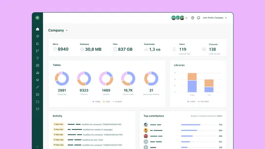 Sales Layer PIM Connector screenshot