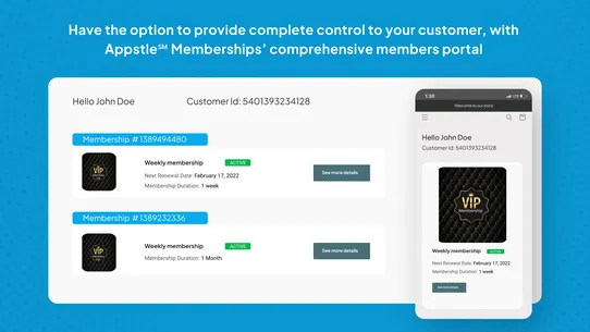 Appstle℠ Memberships screenshot