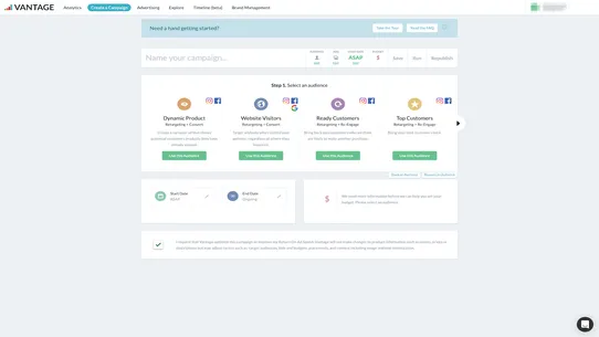 Vantage screenshot