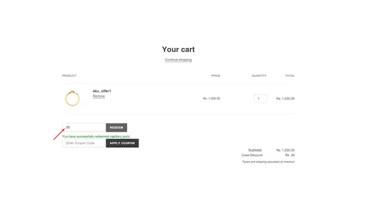 Capillary CRM Integration screenshot