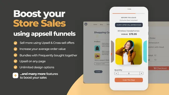 Upsell &amp; Cross sell ‑ Appsell screenshot