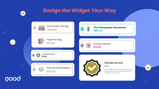 GA: Product Addons+Gift Wrap screenshot