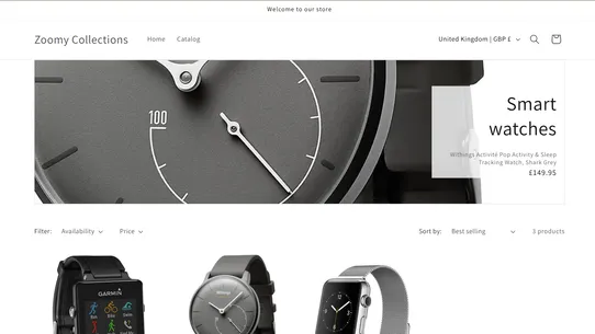 Zoomy Collections screenshot