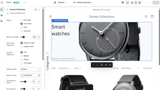 Zoomy Collections screenshot