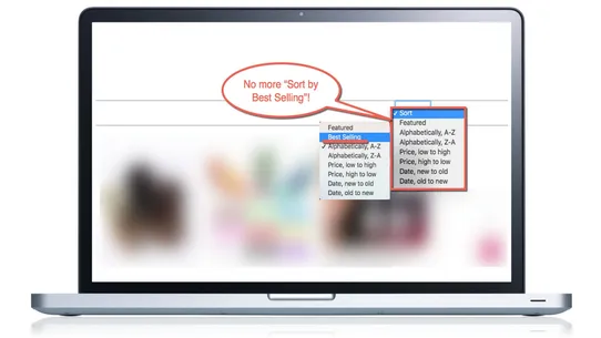 Appsyl&#39;s Bestseller Sorting screenshot