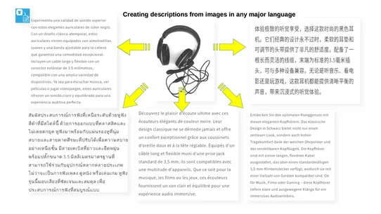 Gelo.ai Pics to Description screenshot