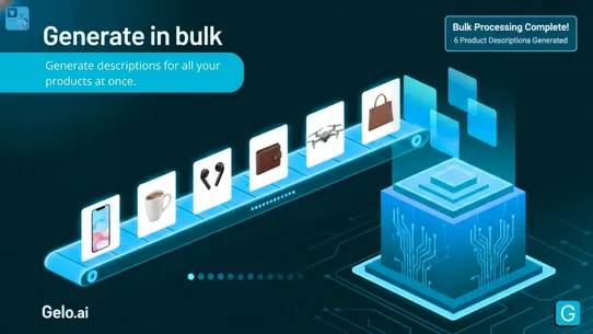 Pics to Descriptions ‑ Gelo.ai screenshot