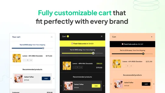 Slide Cart, Sticky Add To Cart screenshot